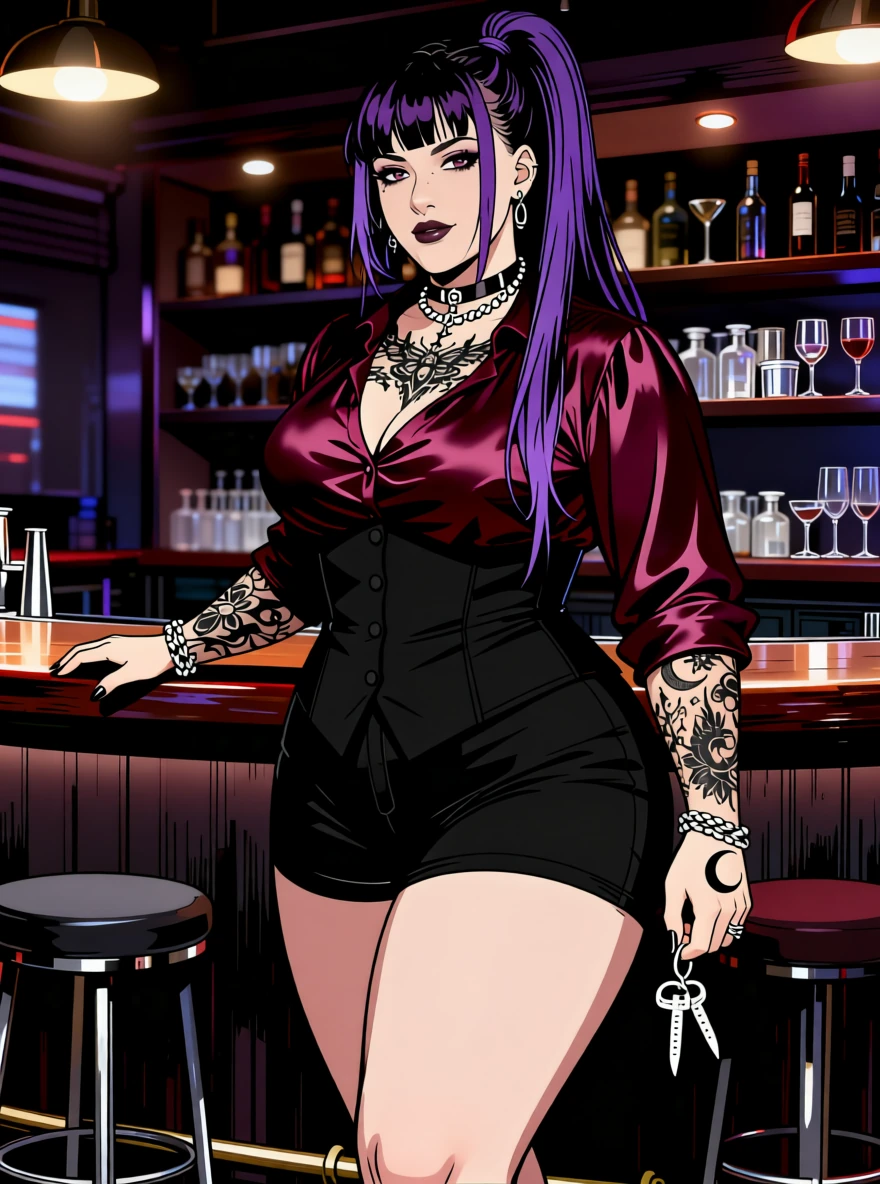 Valeria Mourne, anime art