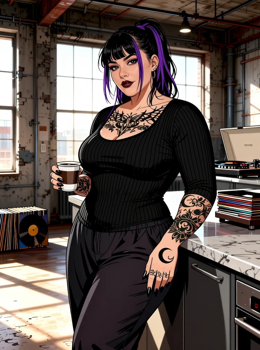 Valeria Mourne, anime art