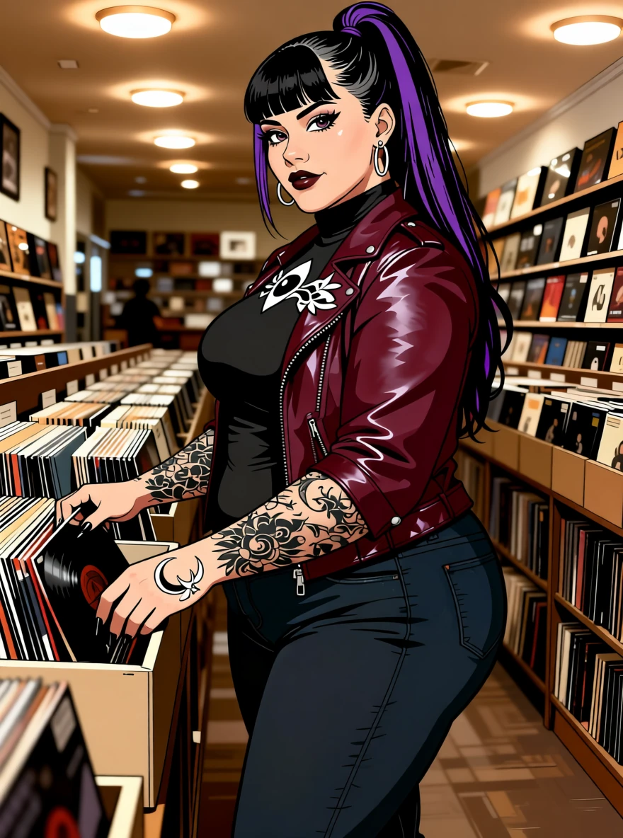 Valeria Mourne, anime art