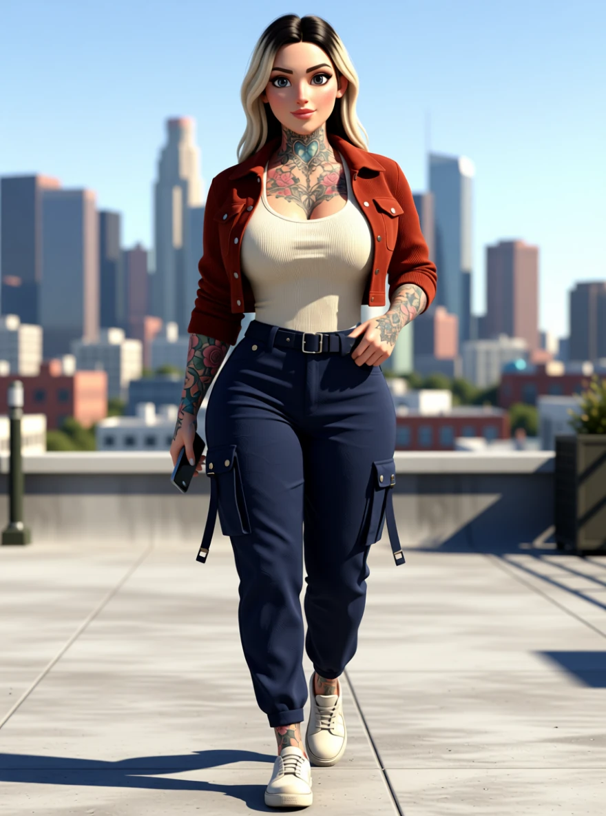 Valkyrie Sanz, 3d art