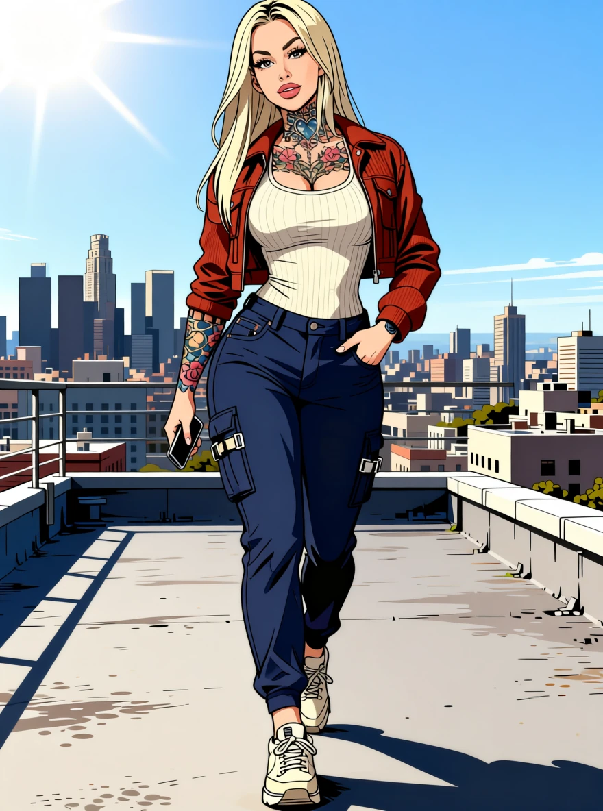 Valkyrie Sanz, anime art