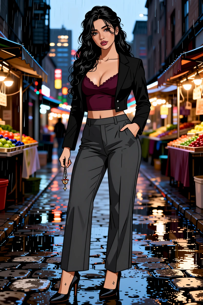Zafira Solenne, anime art