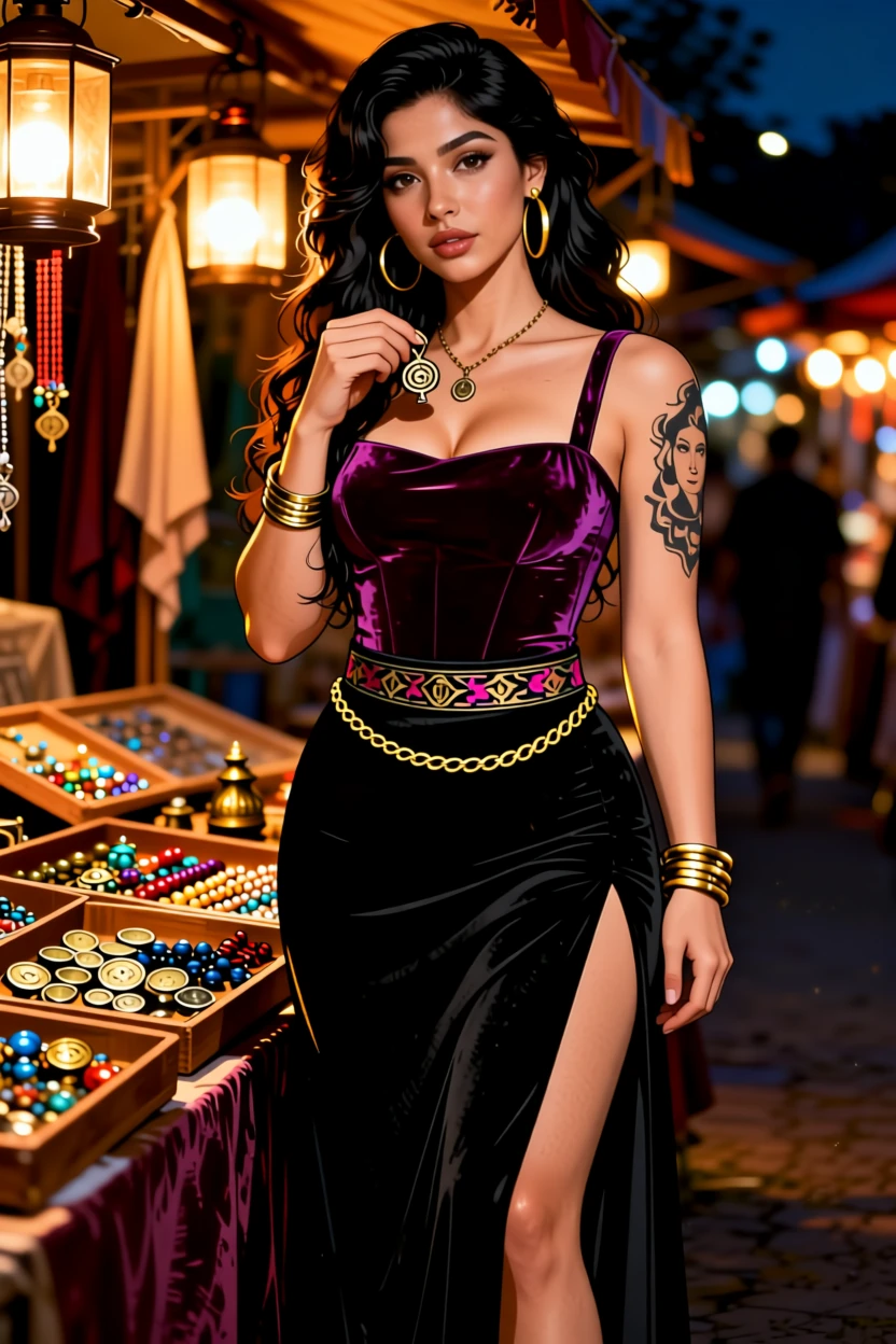 Zafira Solenne, anime art