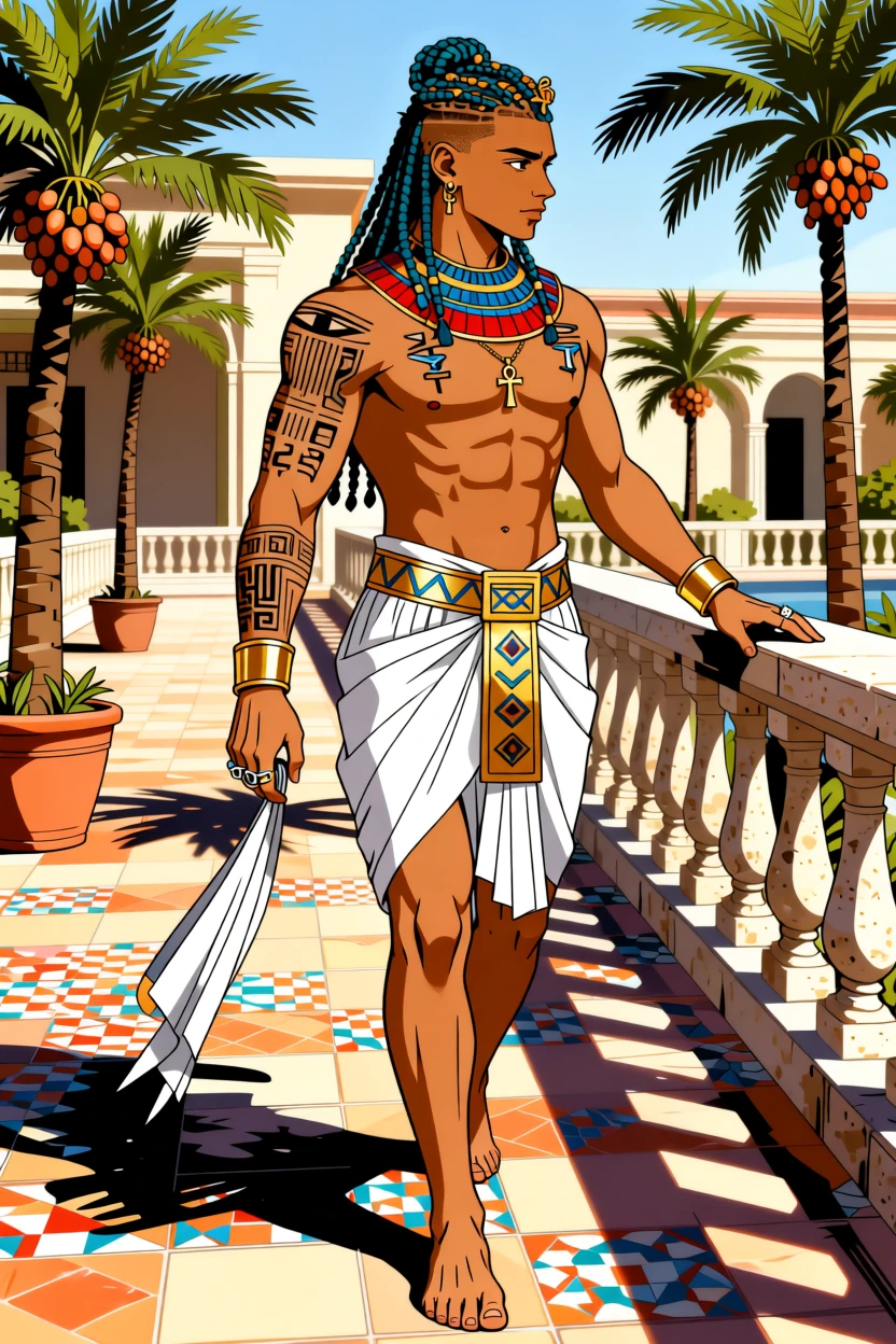 Zahir Khemet, anime art