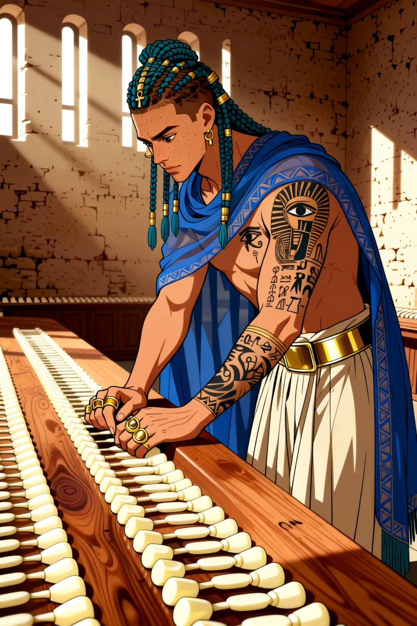 Zahir Khemet, anime art