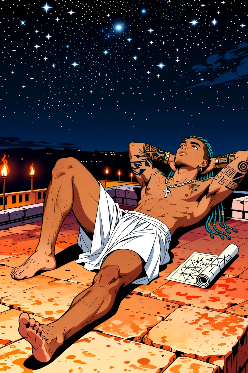 Zahir Khemet, anime art