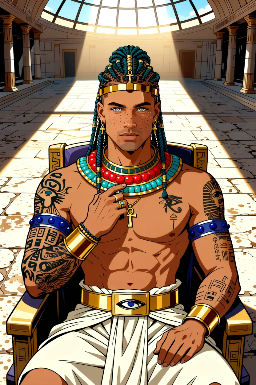 Zahir Khemet, anime art
